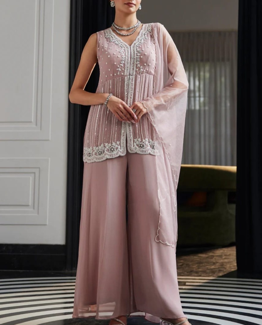 s4u - The Blush Edit-Palazzo Set